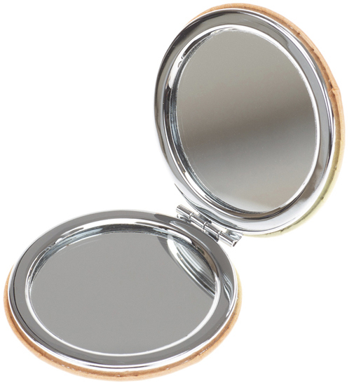 Зеркало карманное круглое "Смайлики" DEWAL BEAUTY MR21 - 2
