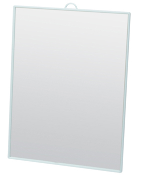 Зеркало одностороннее настольное на пластиковой подставке DEWAL BEAUTY MR27 - 1