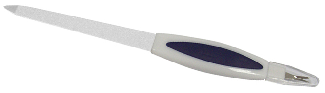 Пилка для ногтей с удалителем кутикулы 13 см DEWAL BEAUTY NF-03 - 1