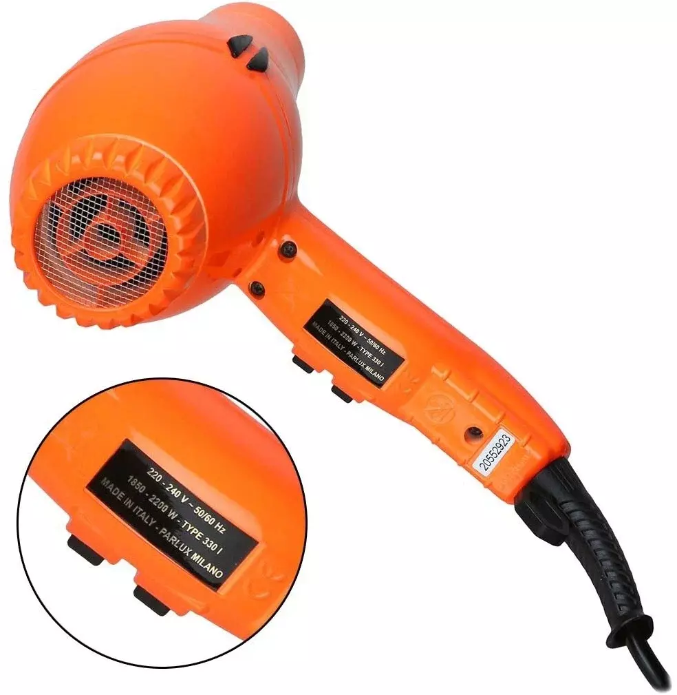 Профессиональный фен Parlux Advance Light 0901-Adv orange - 5