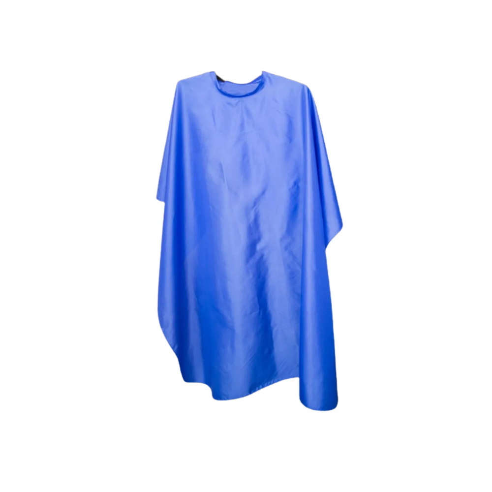 Пеньюар Hairway синий, 140x120 см, на липучке, нейлон, 37336 - 1