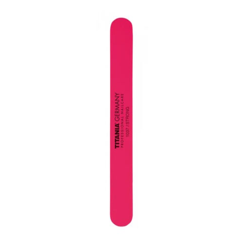 Пилочка для ногтей полировочная песочная розовая - 1