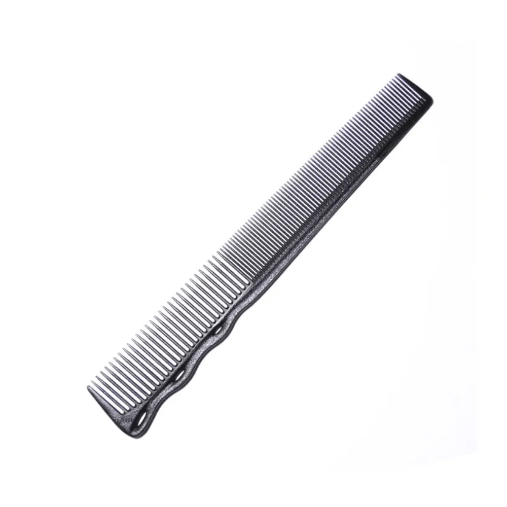 Расческа для стрижки Y.S.Park YS-252 flex carbon (16.7 см, черная) - 1