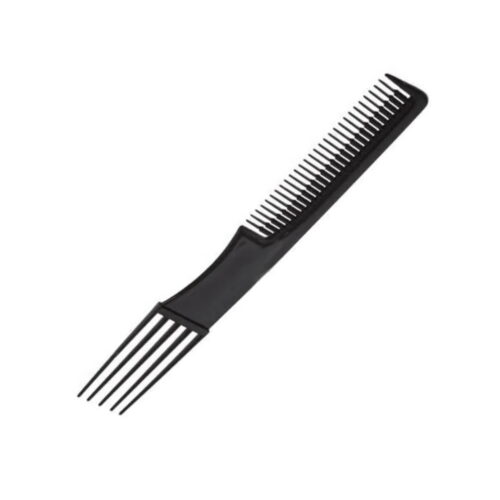 Расческа с вилообразной ручкой Sibel FORK COMB 831091102 (20см, черная) - 1