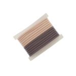 Резинки для волос силиконовые (12 шт) DEWAL RES039 - 3