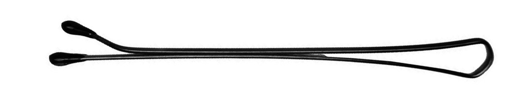 Невидимки 40 мм прямые, черные (60 шт.) DEWAL SLN40P-1/60 - 1