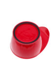 Чаша для краски, красная , с ручкой, с прорезиненной вставкой 320мл DEWAL T-21red - 2